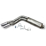 JBA 10-14 Ford Raptor 6.2L 409SS Pass Side Dual Exit Cat-Back Exhaust 40-2537