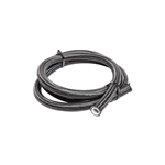 Snow 10AN Braided Stainless PTFE Hose - 30ft (Black) SNF-60130B