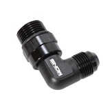 Snow -10 ORB to -8AN 90 Degree Swivel Fitting (Black) SNF-60189