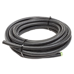 Snow 6AN Braided Stainless PTFE Hose - 30ft (Black) SNF-60630B