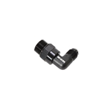 Snow -8 ORB to -6AN 90 Degree Swivel Fitting (Black) SNF-60869