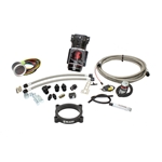Snow Performance 15-17 Mustang EcB Stg 2 Bst Cooler Water Injection Kit (SS Brded Line/4AN) w/o Tank SNO-2134-BRD-T