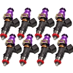 Injector Dynamics 2600-XDS Injectors - 34mm Length - 14mm Top - 15mm Lower O-Ring (Set of 8) 2600.34.14.15.8