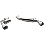 QTP 10-13 Chevrolet Camaro SS 6.2L 304SS AR3 Axle Back Exhaust w/4.5in Tips 600110