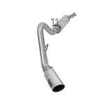 aFe MACHForce XP 2017 Ford SuperDuty F-250/F-350 V8 6.2L CC/LB Cat-Back SS 4in. Exhaust System 49-43086-P