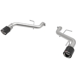 aFe POWER MACH Force-Xp 2.5in Axle-Back Exhaust System 16-20 Chevy Camaro SS V8 6.2L - Carbon Fiber 49-44118-C