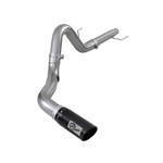 aFe 2021 Ford F-150 V6-3.0L (td) Large Bore 409 SS DPF-Back Exhaust System 49-43143-B