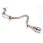 AWE Tuning VW MK7 Golf 1.8T Touring Edition Exhaust w/Chrome Silver Tips (90mm) 3015-22052