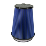 Airaid 10-14 Ford Mustang Shelby 5.4L Supercharged Direct Replacement Filter - Dry / Blue Media 863-399