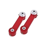 BMR 15-17 S550 Mustang Rear Lower Control Arms Vertical Link (Polyurethane) - Red TCA048R