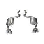 Corsa 18-19 Ford Mustang V8 5.0L 3in Axle-Back Dual Rear Exit w/ 4in Polished Pro-Series Tips 21039
