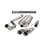 Corsa 11-13 Ford F-150 Raptor 6.2L V8 133in Wheelbase Polished Xtreme Cat-Back Exhaust 14759