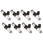 Injector Dynamics 1340cc Injectors - 48mm Length - 14mm Grey Top - 14mm Lower O-Ring (Set of 8) 1300.48.14.14.8