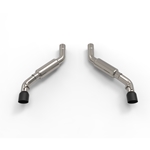 Kooks 2016 + Chevrolet Camaro SS LT1 3in Axle Back Exhaust System w/ Mufflers and Dual Black Tips 22606210
