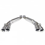 Kooks 2016 + Chevrolet Camaro SS 3in Axle Back Exhaust System w/ Mufflers and Polished Quad Tips 22606250