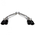Kooks 2016 + Chevrolet Camaro SS LT1 3in Axle Back Exhaust System w/ Mufflers and Black Quad Tips 22606260