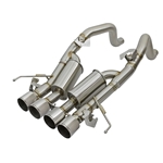 aFe MACHForce XP 3in-2 1/2in Axle Back 304SS Exhaust w/ Polished Tips 14-17 Chevy Corvette V8-6.2L 49-34056-P