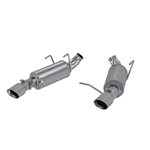 MBRP 11-14 Ford Mustang V6 3in. Dual Muffler Axle Back Split Rear T409 Exhaust System S7227409