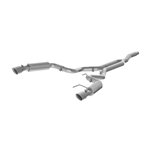 MBRP 15-18 Ford Mustang EcoBoost 2.3L T409 3in Cat Back Dual Split Rear Exit (Race Version) S7275409