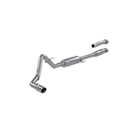 MBRP 2021+ Ford F-150 2.7L/ 3.5L Ecoboost 5.0L Single Side 3in Aluminized Steel Catback Exhaust S5211AL