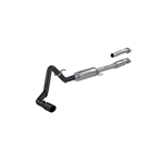 MBRP 2021+ Ford F-150 2.7L/ 3.5L Ecoboost 5.0L Single Side 3in Black Coated Catback Exhaust S5211BLK