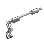 MBRP 2021+ Ford F150 T304 Pre-Axle (Street Profile) 2.5in OD Tips 3in Cat Back Exhaust S5219304