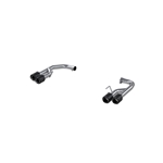 MBRP 18-21 Ford Mustang GT 5.0L T304 SS 2.5i Axle-Back, Dual Rear Exit with Quad CF Tips S72113CF