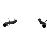 MBRP 2011-2014 Ford Mustang GT 3in Dual Axle Back Muffler Delete - Black S7203BLK