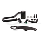 Mishimoto 11-14 Ford Mustang GT Baffled Oil Catch Can Kit - Black MMBCC-MUS8-11PBE2