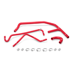 Mishimoto 15+ Ford Mustang EcoBoost Red Silicone Ancillary Hose Kit MMHOSE-MUS4-15ANCRD