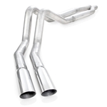 Stainless Works 2011-14 F-150 5.0L 3in Exhaust S-Tube Mufflers Behind Passenger Rear Tire Exit FT11CB