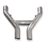 Stainless Works Ford Shelby GT500 2011-14 3in Catted H-Pipe Factory Connect GT115HPCAT