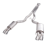 Stainless Works 18+ Ford Mustang GT Redline X-Pipe Performance Connect Cat-Back Exhaust M18CBXPC
