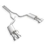 Stainless Works 2020 Ford GT500 Legend Catback H-Pipe Exhaust Factory Connect - Polished Tips GT500CBHFCL