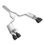 Stainless Works 2020 Ford GT500 Legend Catback H-Pipe Exhaust Factory Connect - Black Tips GT500CBHFCLB