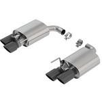Borla 18-19 Ford Mustang GT 5.0L AT/MT 2.5in S-Type Axle Back Exhaust w/ Valves - Black Chrome Tips 11951BC