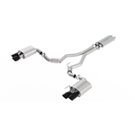 Borla 18-20 Ford Mustang GT 5.0L AT/MT ECE Approved Cat-Back Exhaust w/ Active Valve 1014046BC