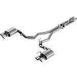 Borla 2020 Ford GT500 5.2L AT 3in ATAK CatBack Exhaust w/ Chrome Tips 140837