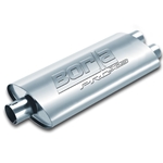 Borla Universal Center/Dual Oval 3in In / 2.5in Out 19in x 4in x 9.5in Notched PRO-XS Muffler 400487