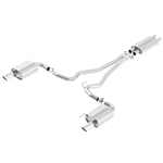 Borla Touring Cat-Back 15 Ford Mustang GT 5.0L V8 MT/AT 2.5in pipe 4in tip 140589