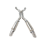 Kooks 79-93 Ford Mustang 5.0L 4V Coyote 3in x 3in 16GA Stainless Steel Race Exhaust 10504102