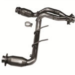 Kooks 09-10 Ford F-150/ Ford Raptor 5.4L 3V 2 1/2in x 2 1/2in OEM Exhaust GREEN Cat Y Pipe 13503300