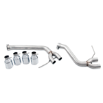 AWE Tuning Porsche Macan Track Edition Exhaust System - Chrome Silver 102mm Tips 3020-42040