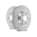 POWERSTOP EVOLUTION FRONT DRILLED AND SLOTTED ROTORS 2016-2023 CAMARO SS AR82182XPR