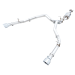AWE Tuning 19-21 RAM 1500 5.7L (w/Cutouts) 0FG Dual Rear Exit Cat-Back Exhaust - Chrome Silver Tips 3015-32005
