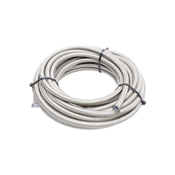 Snow 6AN Braided Stainless PTFE Hose - 30ft SNF-60630