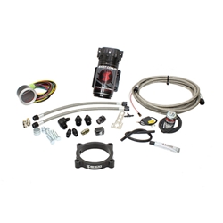 Snow Performance 11-17 Mustang Stg 2 Boost Cooler F/I Water Inj. Kit (SS Brded Line/4AN Fittings) w/ SNO-2132-BRD-T