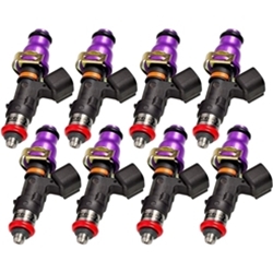Injector Dynamics 2600-XDS Injectors - 34mm Length - 14mm Top - 15mm Lower O-Ring (Set of 8) 2600.34.14.15.8