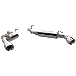 QTP 10-13 Chevrolet Camaro SS 6.2L 304SS AR3 Axle Back Exhaust w/4.5in Tips 600110