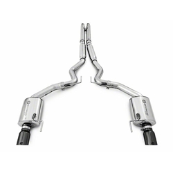 AWE Tuning S550 Mustang GT Cat-back Exhaust - Touring Edition (Diamond Black Tips) 3015-33084
